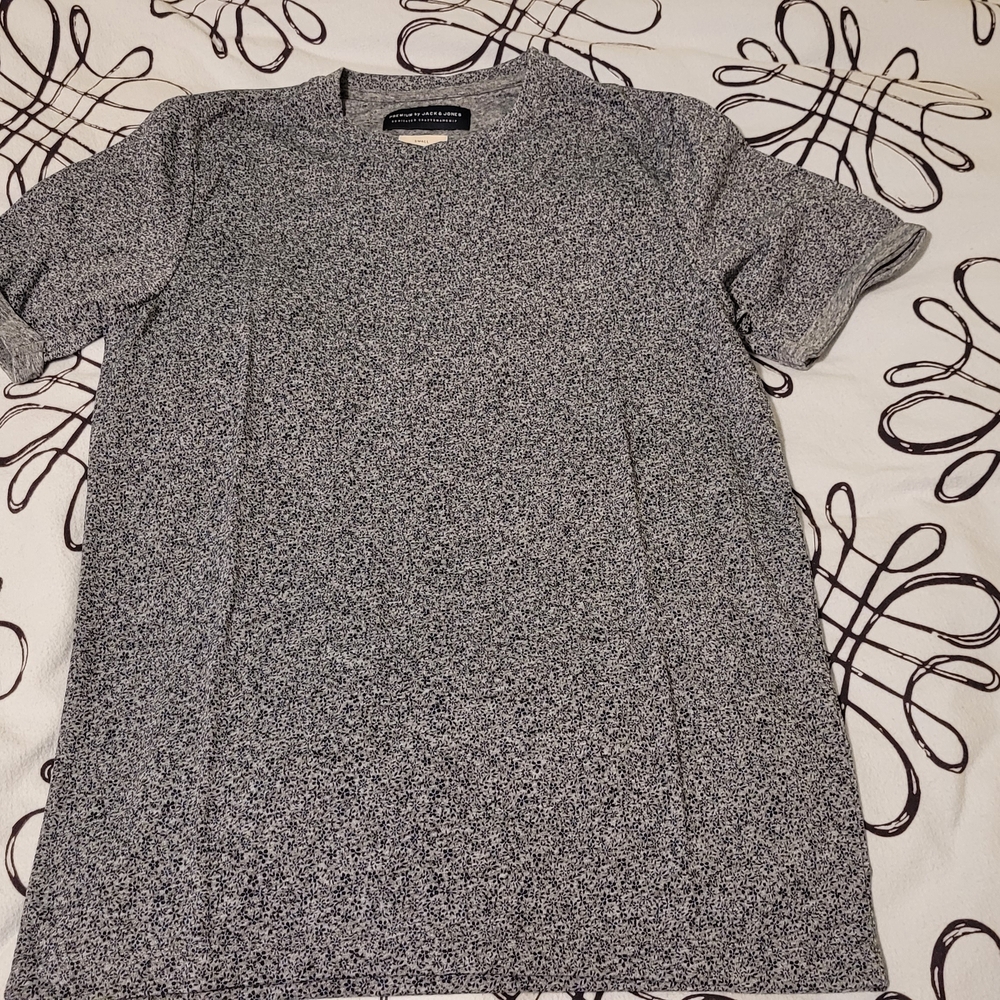 Jack & Jones Gray Short Sleeve Tee